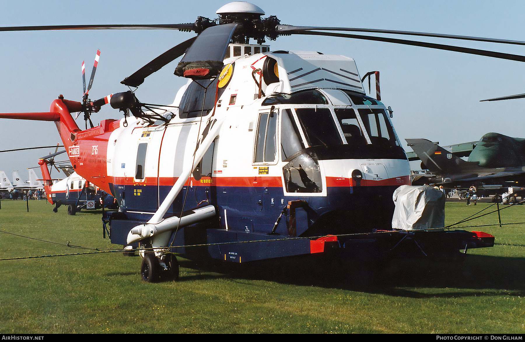 Aircraft Photo of ZF115 | Westland WS-61 Sea King HC4 | UK - Air Force | AirHistory.net #345413