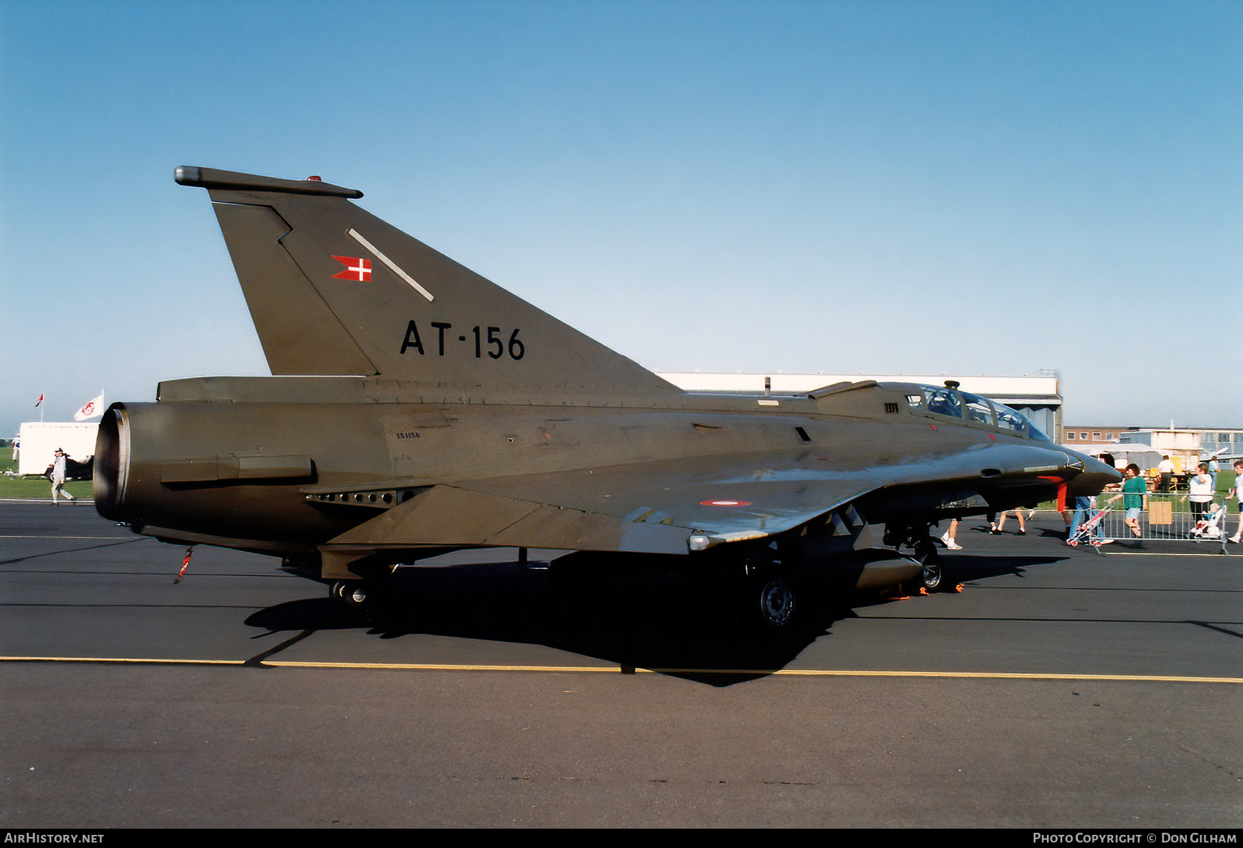 Aircraft Photo of AT-156 | Saab TF-35 Draken | Denmark - Air Force | AirHistory.net #345418