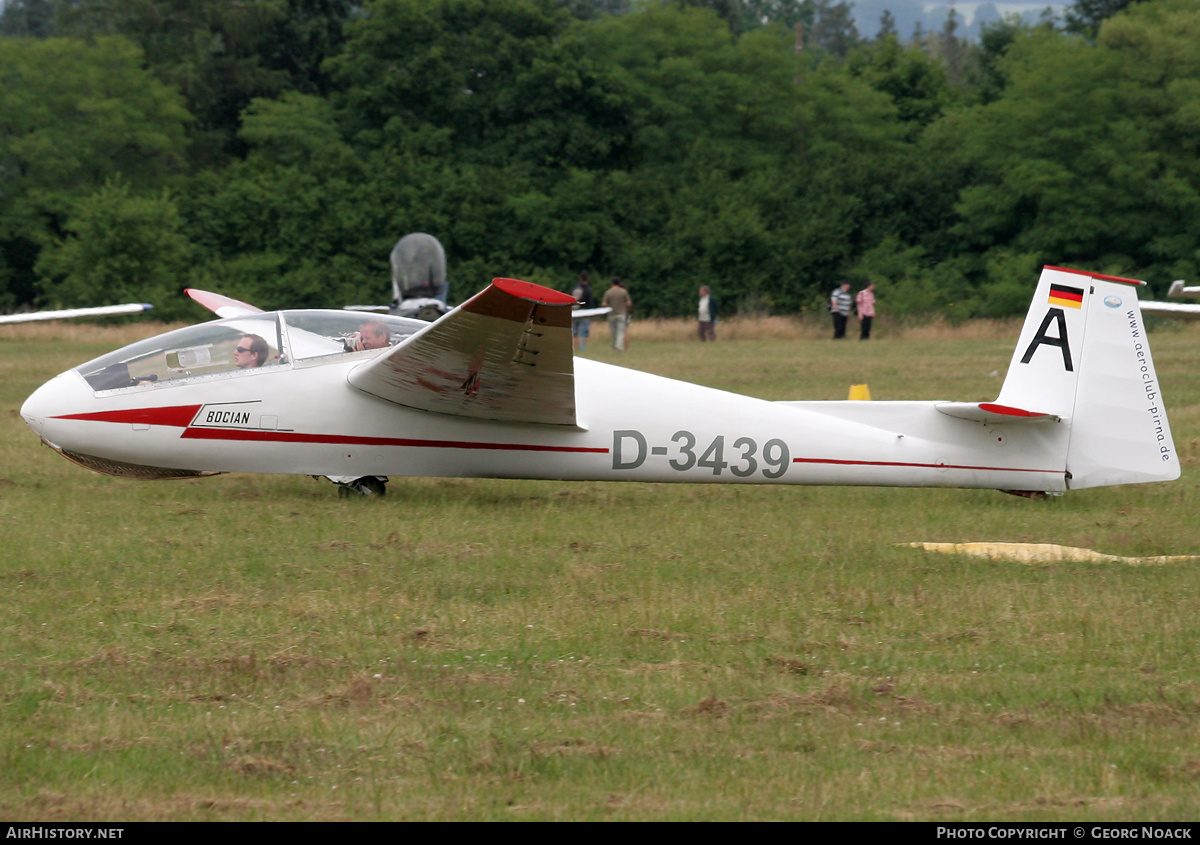 Aircraft Photo of D-3439 | PZL-Bielsko SZD-9BIS Bocian 1E | AirHistory.net #345421