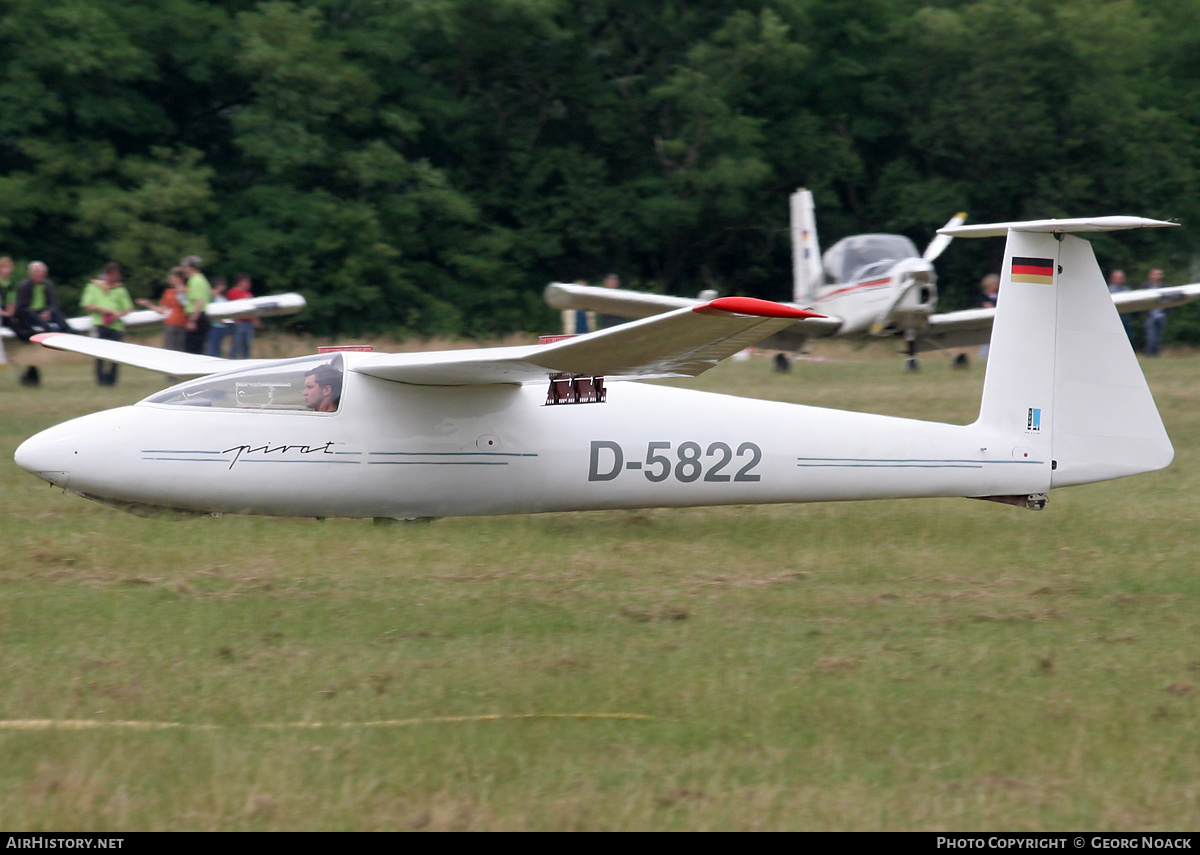 Aircraft Photo of D-5822 | PZL-Bielsko SZD-30 Pirat | AirHistory.net #345427