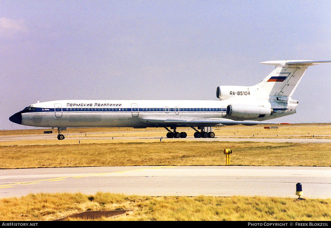 Aircraft Photo of RA-85104 | Tupolev Tu-154B | Perm Airlines - PAL | AirHistory.net #345435