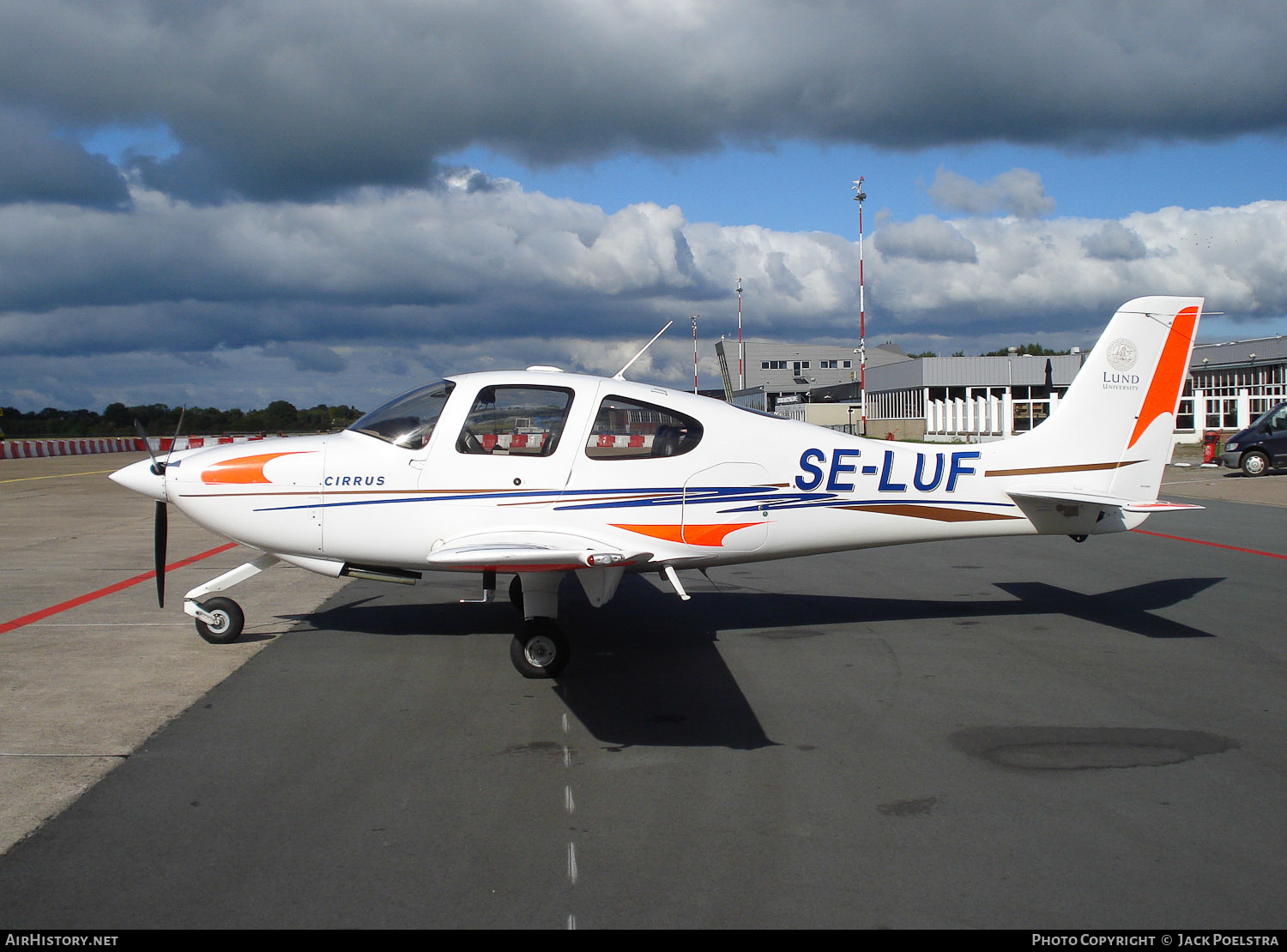 Aircraft Photo of SE-LUF | Cirrus SR-20 G2 | Lund University | AirHistory.net #345439