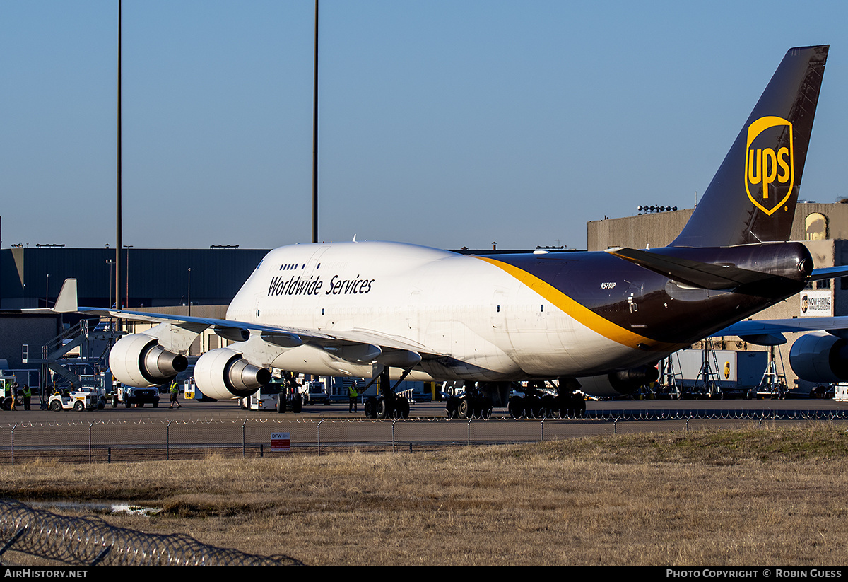 Aircraft Photo of N578UP | Boeing 747-45E(BCF) | United Parcel Service - UPS | AirHistory.net #345448