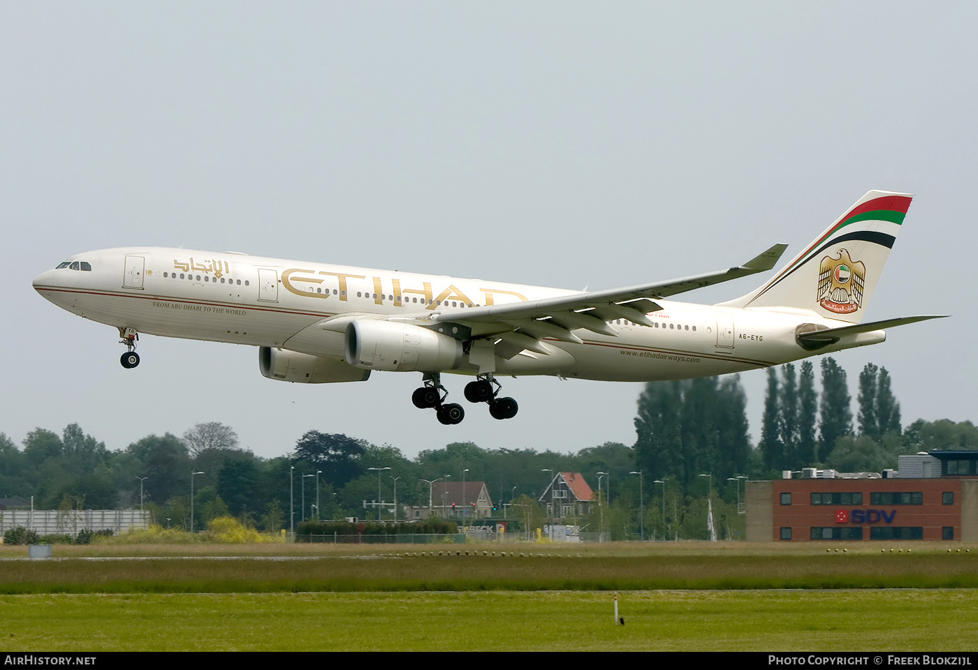 Aircraft Photo of A6-EYG | Airbus A330-243 | Etihad Airways | AirHistory.net #345459