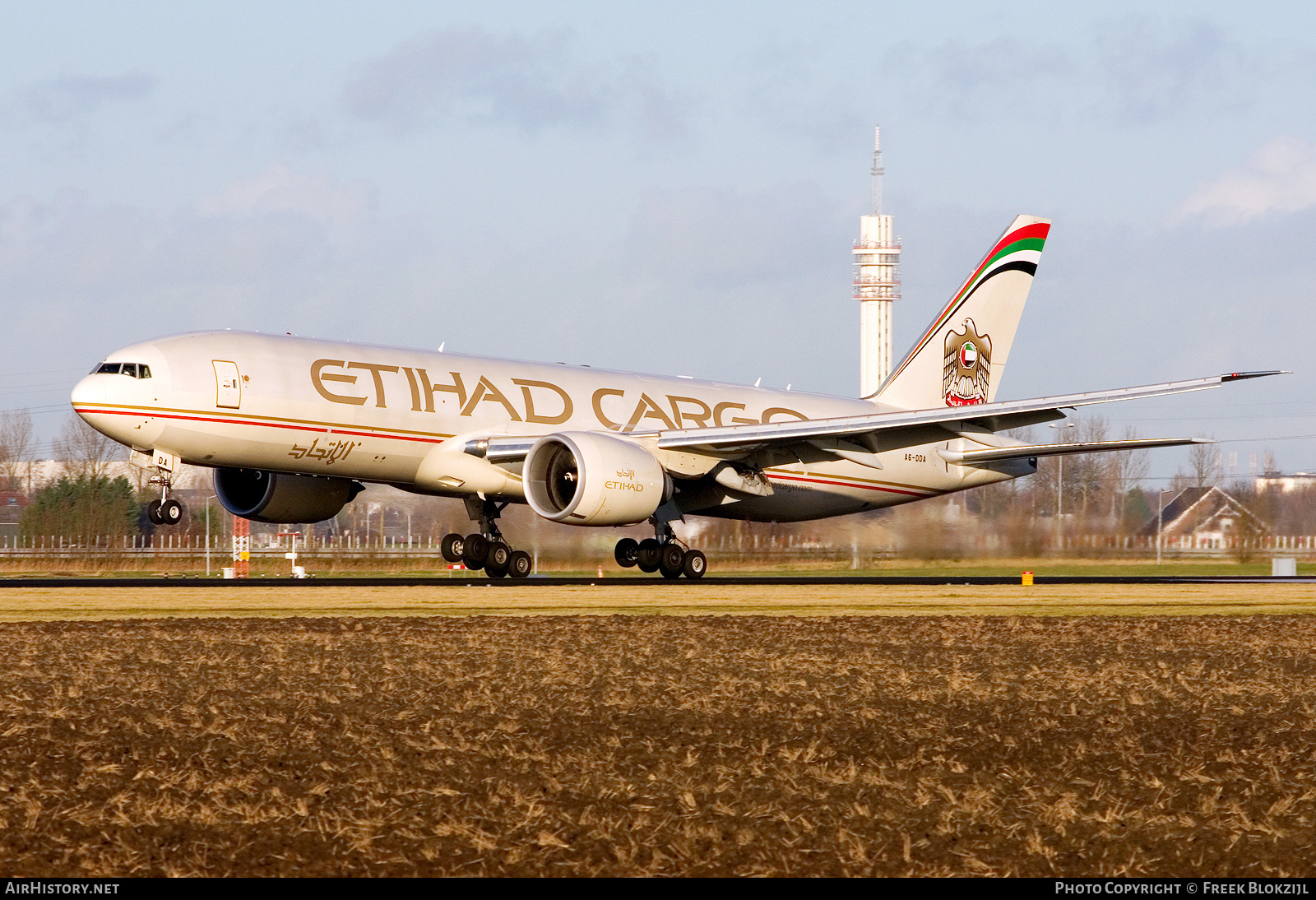 Aircraft Photo of A6-DDA | Boeing 777-FFX | Etihad Airways Cargo | AirHistory.net #345481