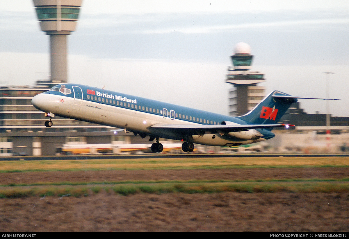Aircraft Photo of G-PKBE | McDonnell Douglas DC-9-32 | British Midland Airways - BMA | AirHistory.net #345494