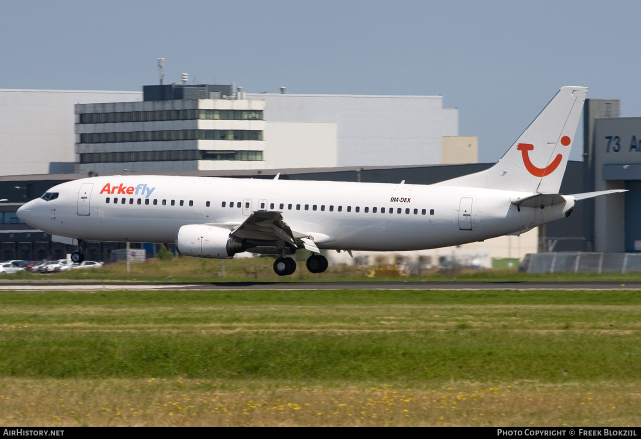 Aircraft Photo of OM-DEX | Boeing 737-46J | ArkeFly | AirHistory.net #345497