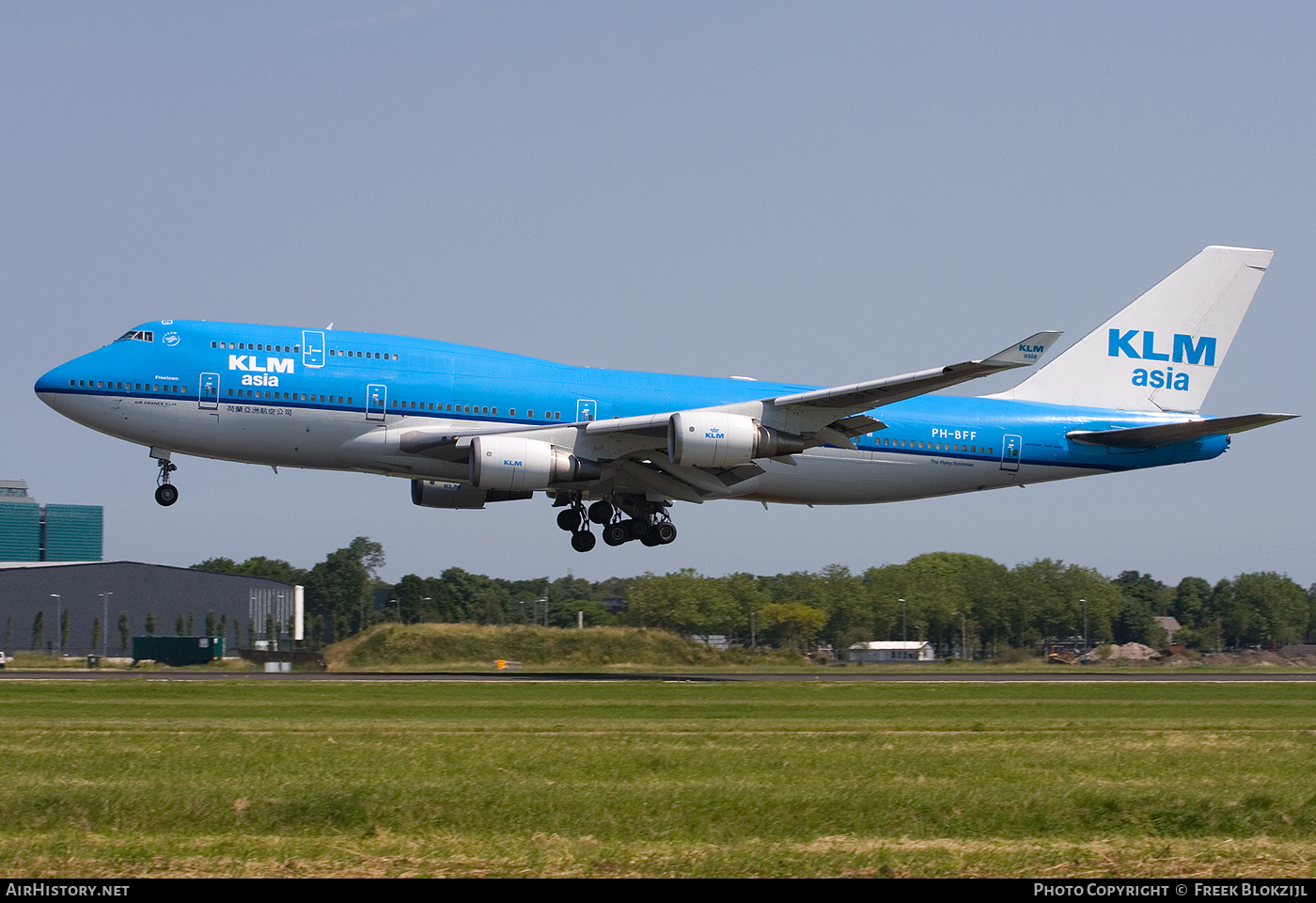 Aircraft Photo of PH-BFF | Boeing 747-406M | KLM Asia | AirHistory.net #345498