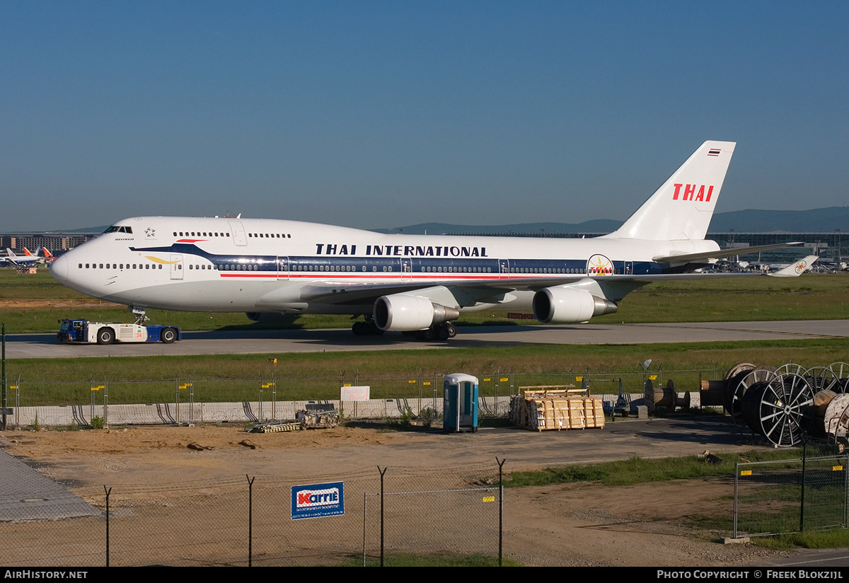 Aircraft Photo of HS-TGP | Boeing 747-4D7 | Thai Airways International | AirHistory.net #345506