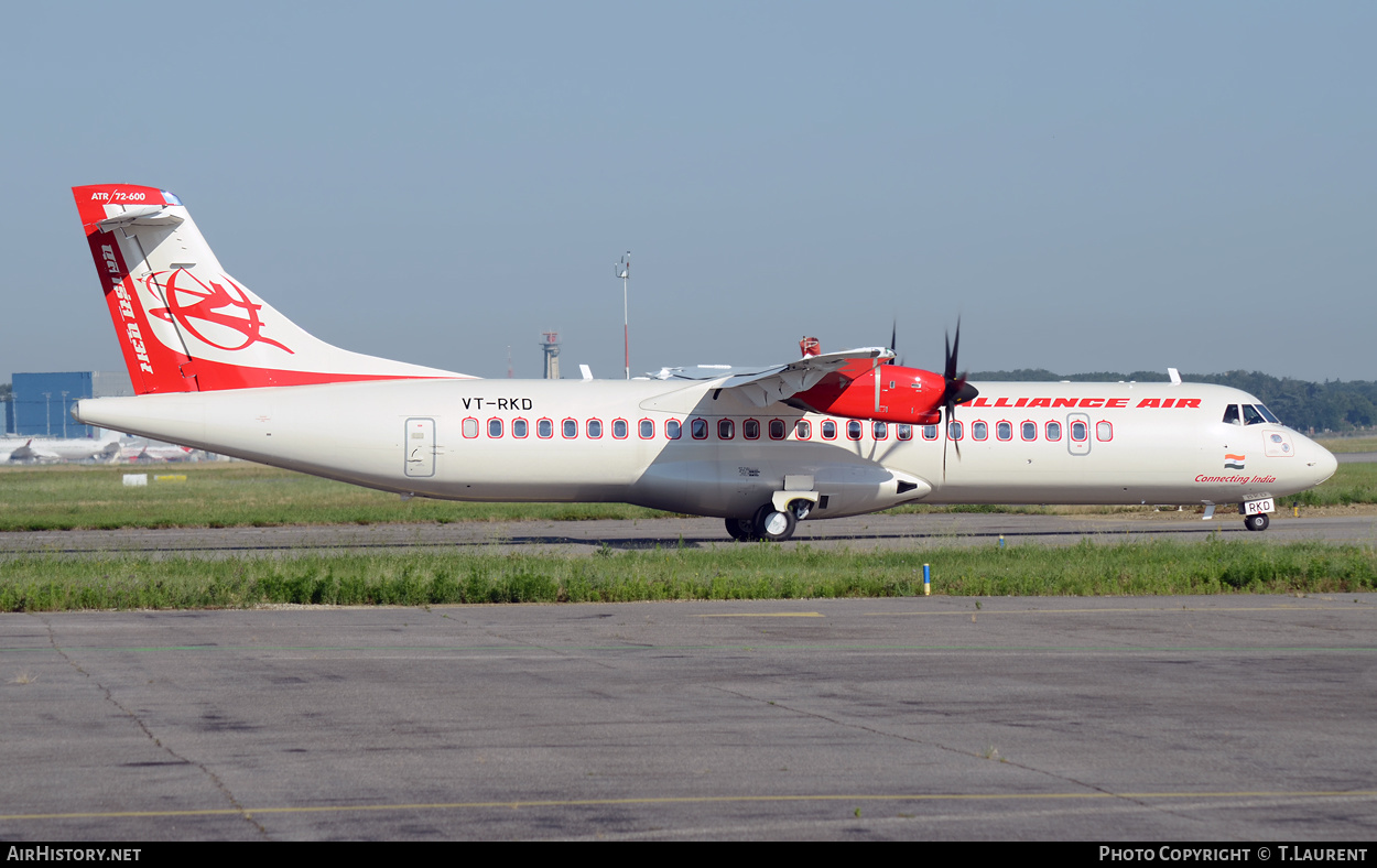 Aircraft Photo of VT-RKD | ATR ATR-72-600 (ATR-72-212A) | Alliance Air | AirHistory.net #345507