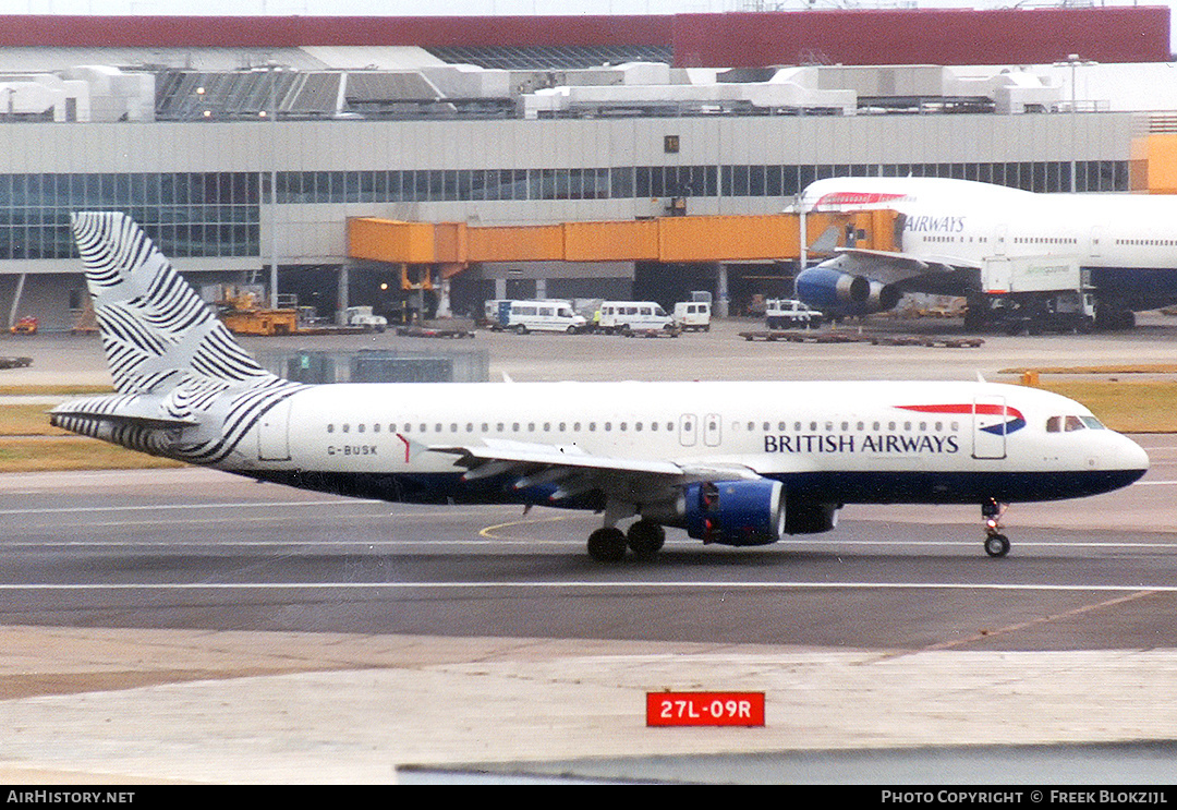 Aircraft Photo of G-BUSK | Airbus A320-211 | British Airways | AirHistory.net #345519