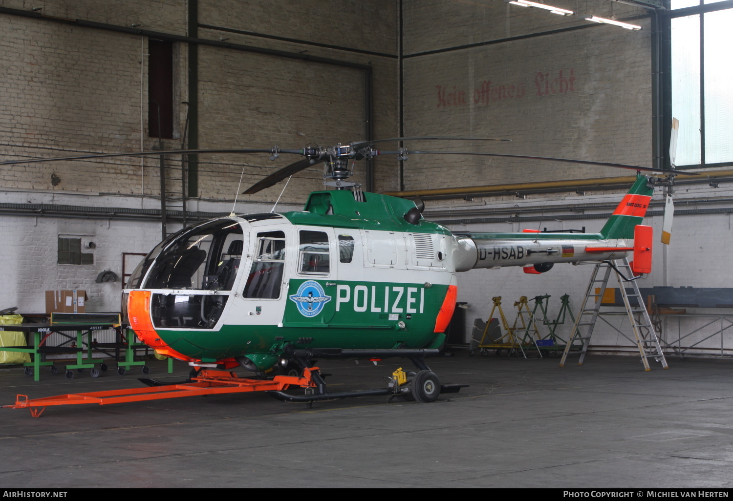 Aircraft Photo of D-HSAB | MBB BO-105CBS-4 | Polizei Sachsen-Anhalt | AirHistory.net #345524