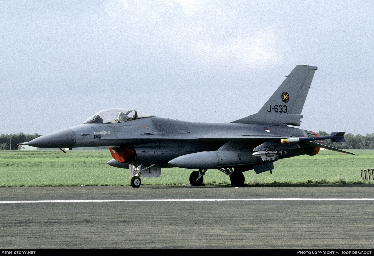 Aircraft Photo of J-633 | General Dynamics F-16A Fighting Falcon | Netherlands - Air Force | AirHistory.net #345526