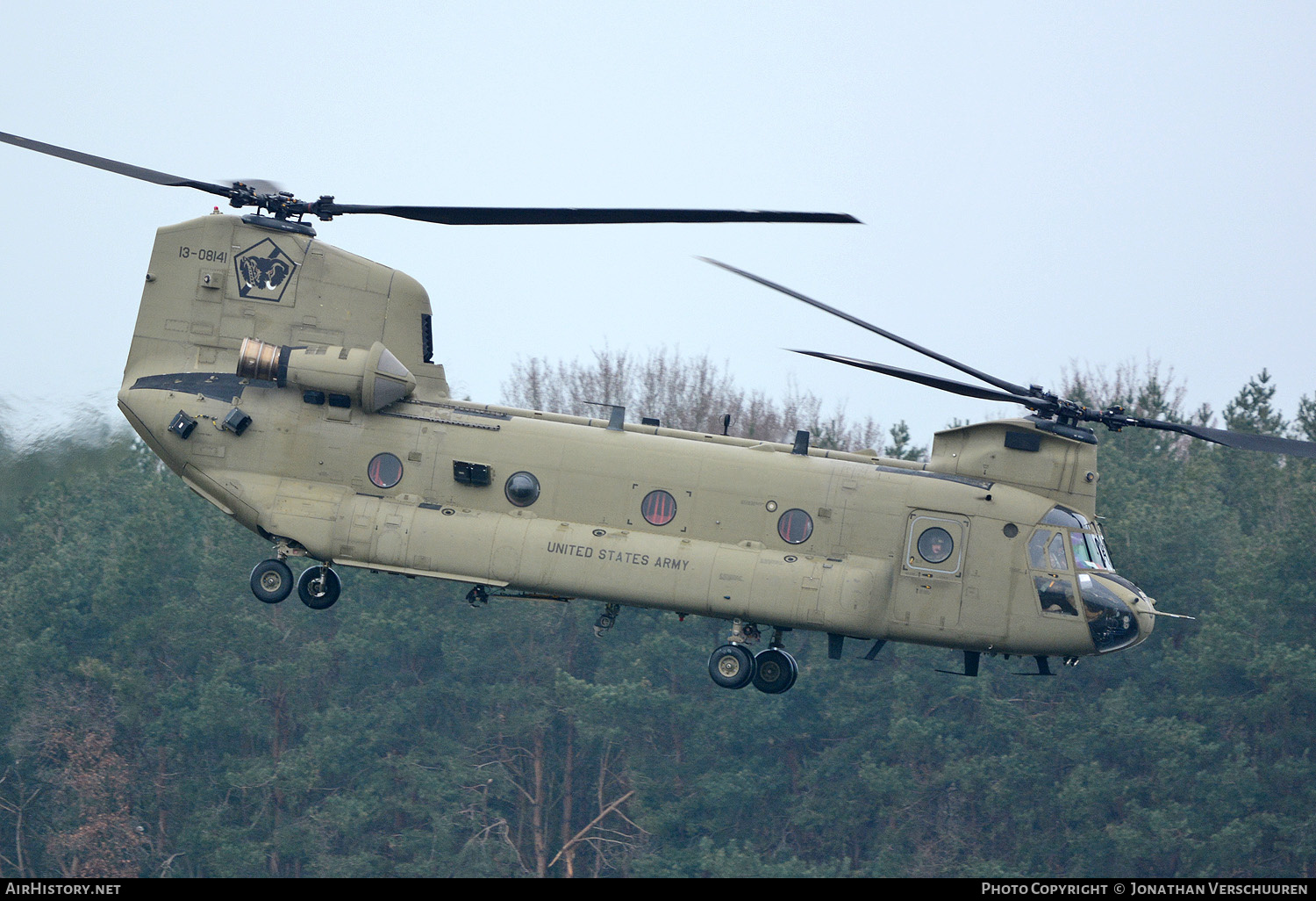 Aircraft Photo of 13-8141 / 13-08141 | Boeing CH-47F Chinook (414) | USA - Army | AirHistory.net #345529