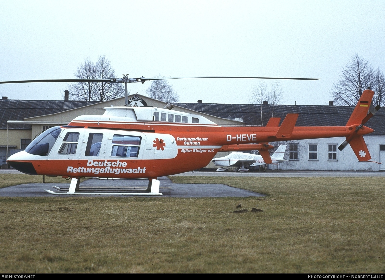 Aircraft Photo of D-HEVE | Bell 206L-1 LongRanger II | Deutsche Rettungsflugwacht - German Air Rescue | AirHistory.net #345536