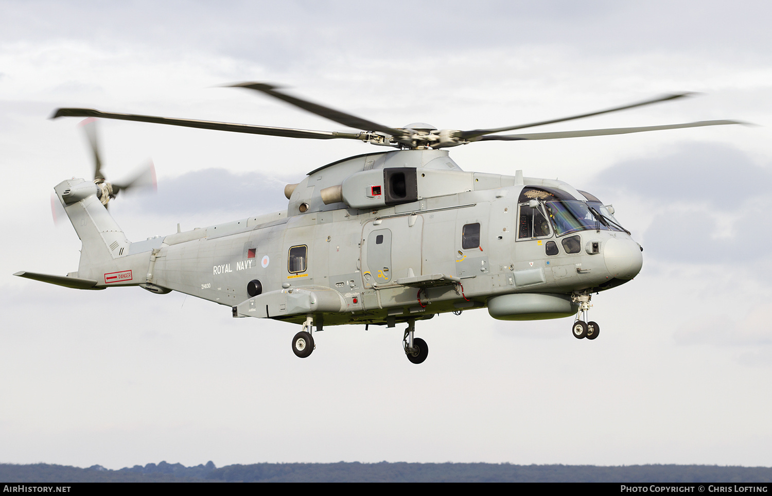 Aircraft Photo of ZH830 | EHI EH101-111 Merlin HM1 | UK - Navy | AirHistory.net #345538