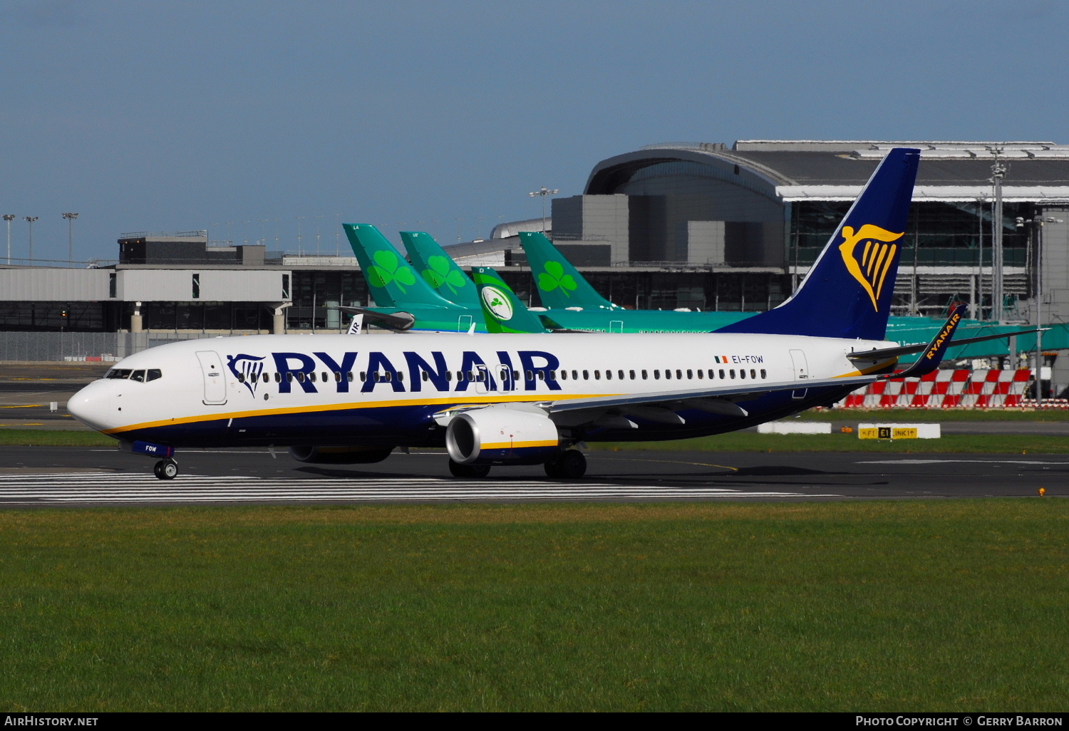 Aircraft Photo of EI-FOW | Boeing 737-8AS | Ryanair | AirHistory.net #345541