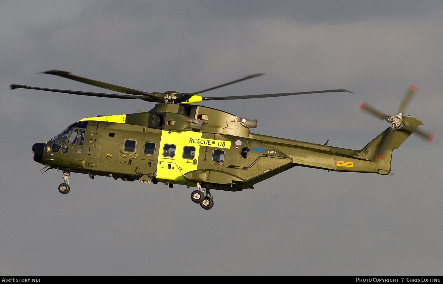 Aircraft Photo of ZJ997 / M-508 | AgustaWestland EH101-512 Merlin Joint Supporter | Denmark - Air Force | AirHistory.net #345561