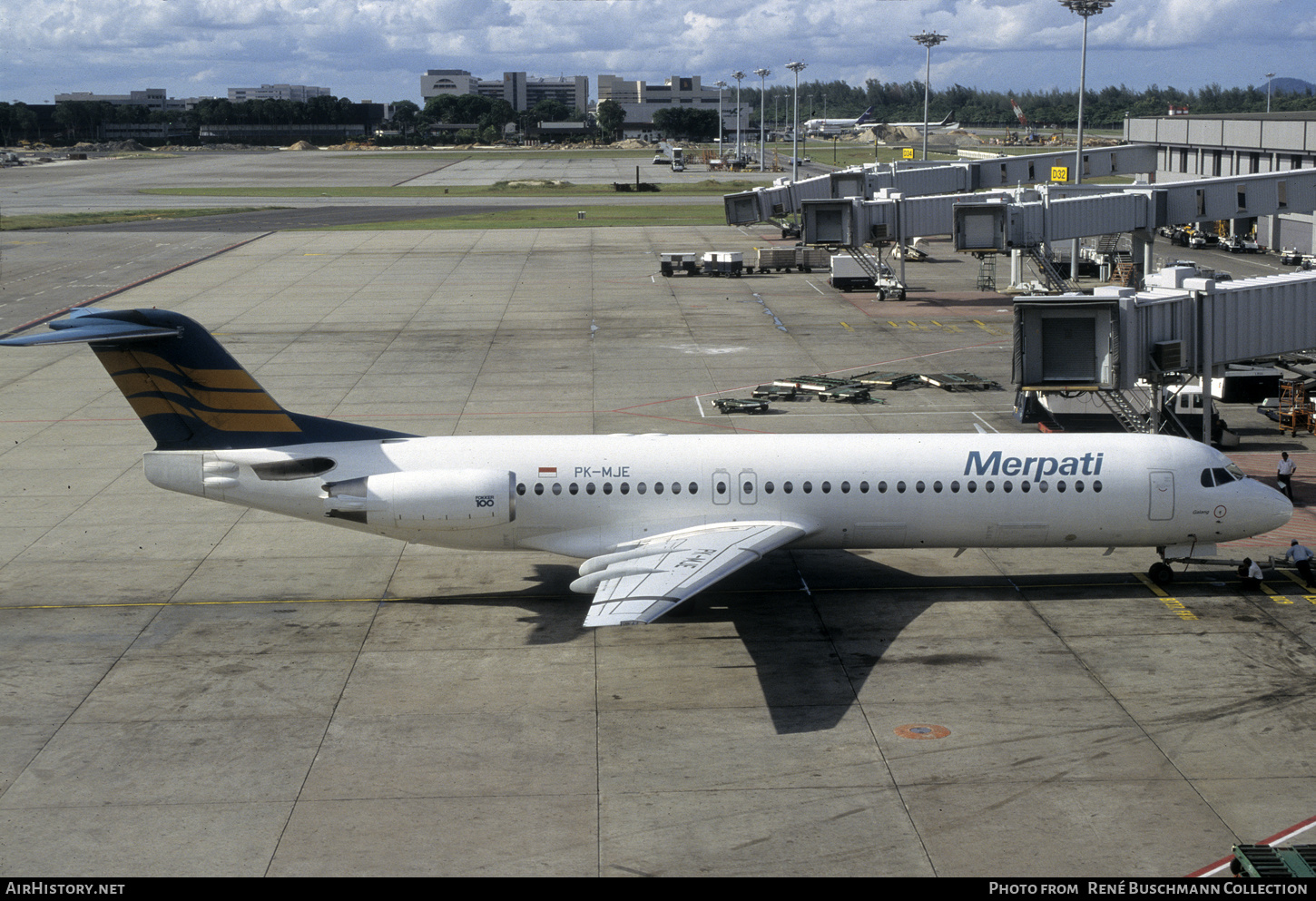 Aircraft Photo of PK-MJE | Fokker 100 (F28-0100) | Merpati Nusantara Airlines | AirHistory.net #345568