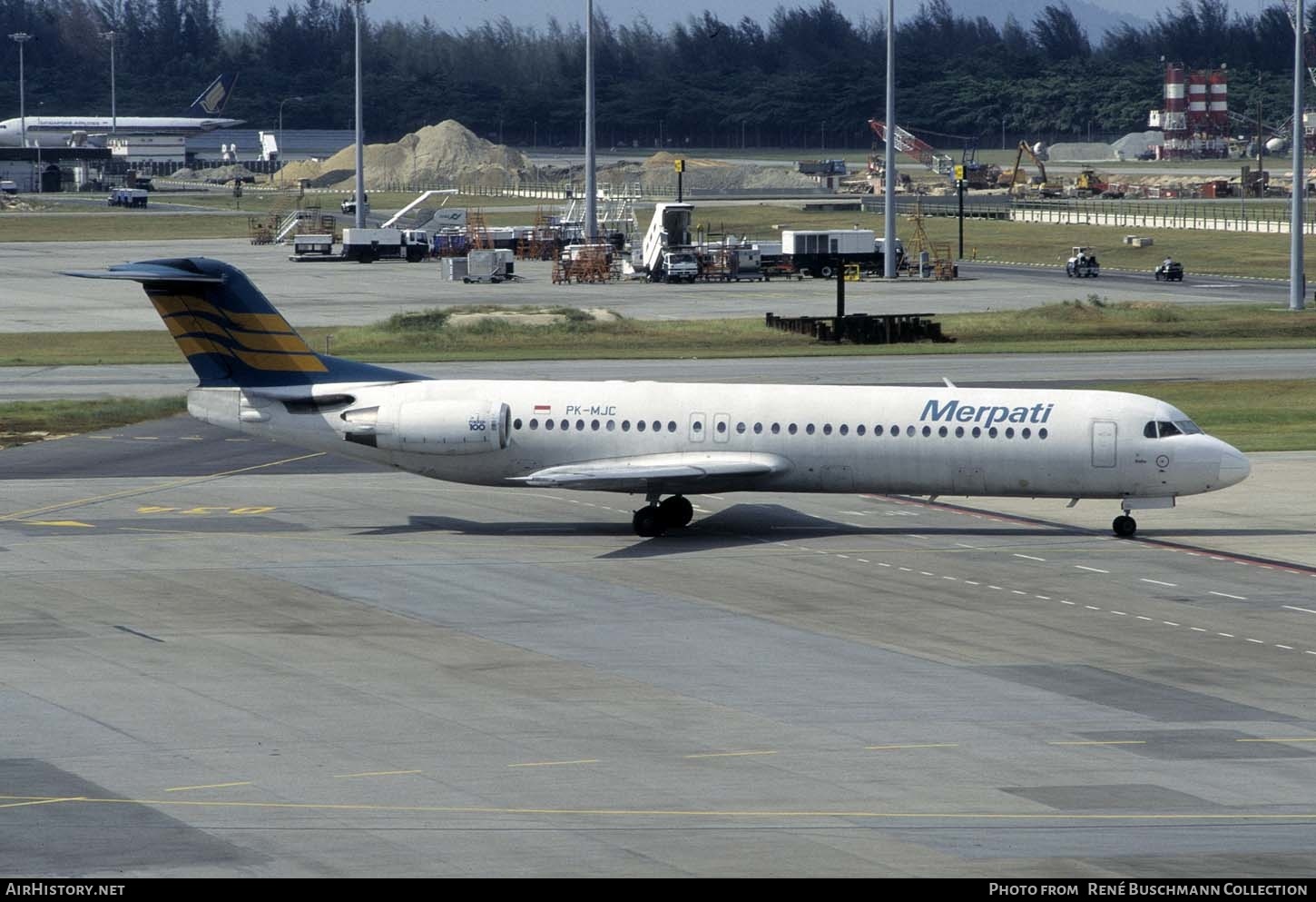 Aircraft Photo of PK-MJC | Fokker 100 (F28-0100) | Merpati Nusantara Airlines | AirHistory.net #345573