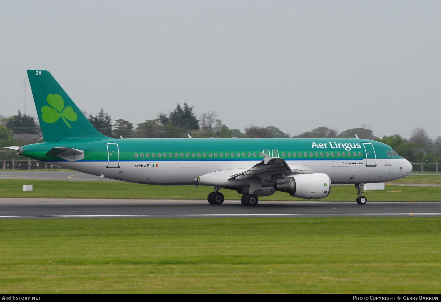 Aircraft Photo of EI-EZV | Airbus A320-214 | Aer Lingus | AirHistory.net #345580