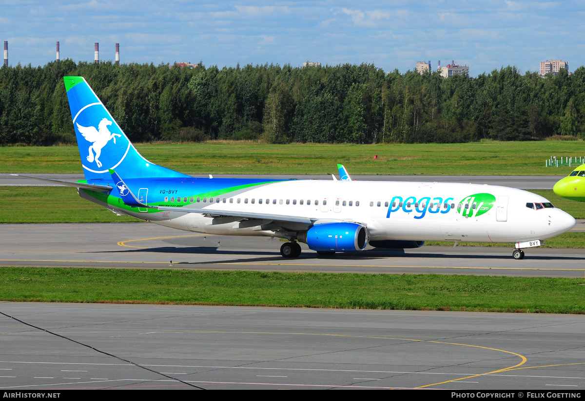 Aircraft Photo of VQ-BVY | Boeing 737-8Q8 | Pegas Fly | AirHistory.net #345597