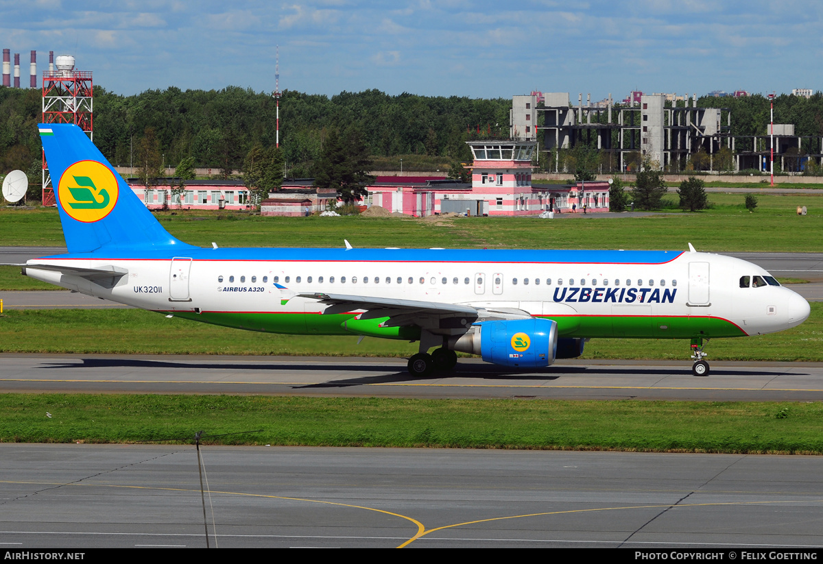 Aircraft Photo of UK32011 | Airbus A320-214 | Uzbekistan Airways | AirHistory.net #345600