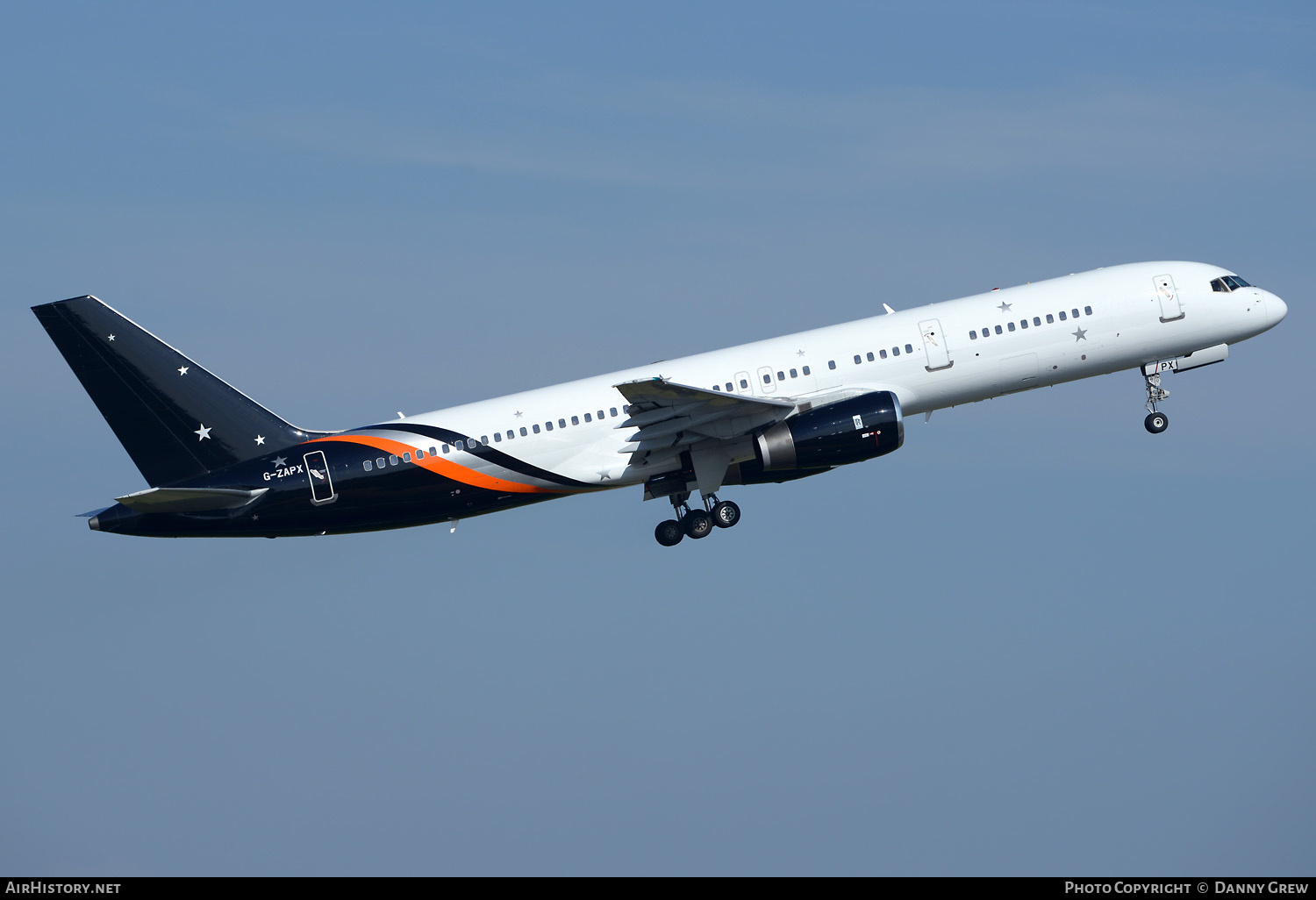 Aircraft Photo of G-ZAPX | Boeing 757-256 | Titan Airways | AirHistory.net #345601
