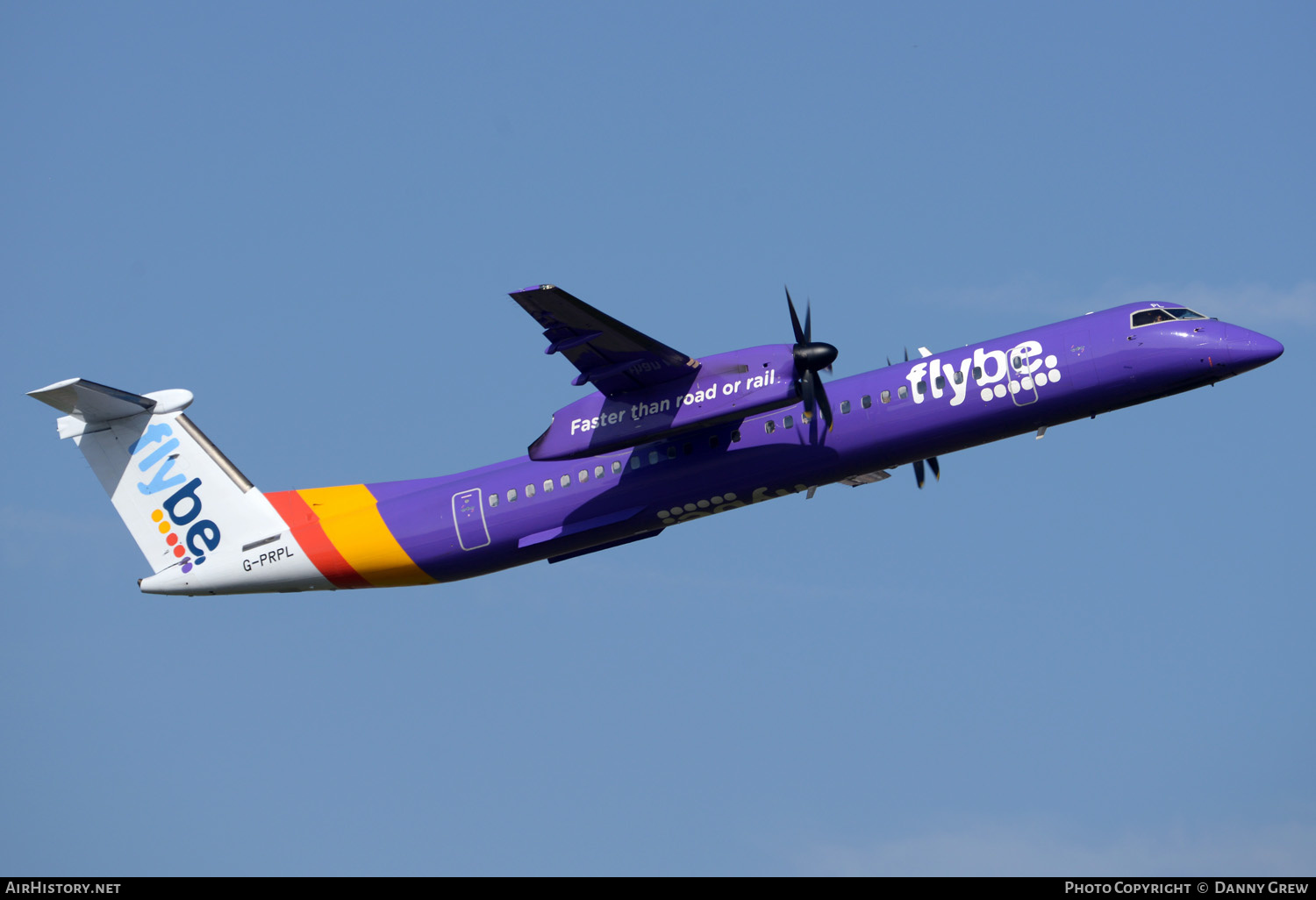 Aircraft Photo of G-PRPL | Bombardier DHC-8-402 Dash 8 | Flybe | AirHistory.net #345608