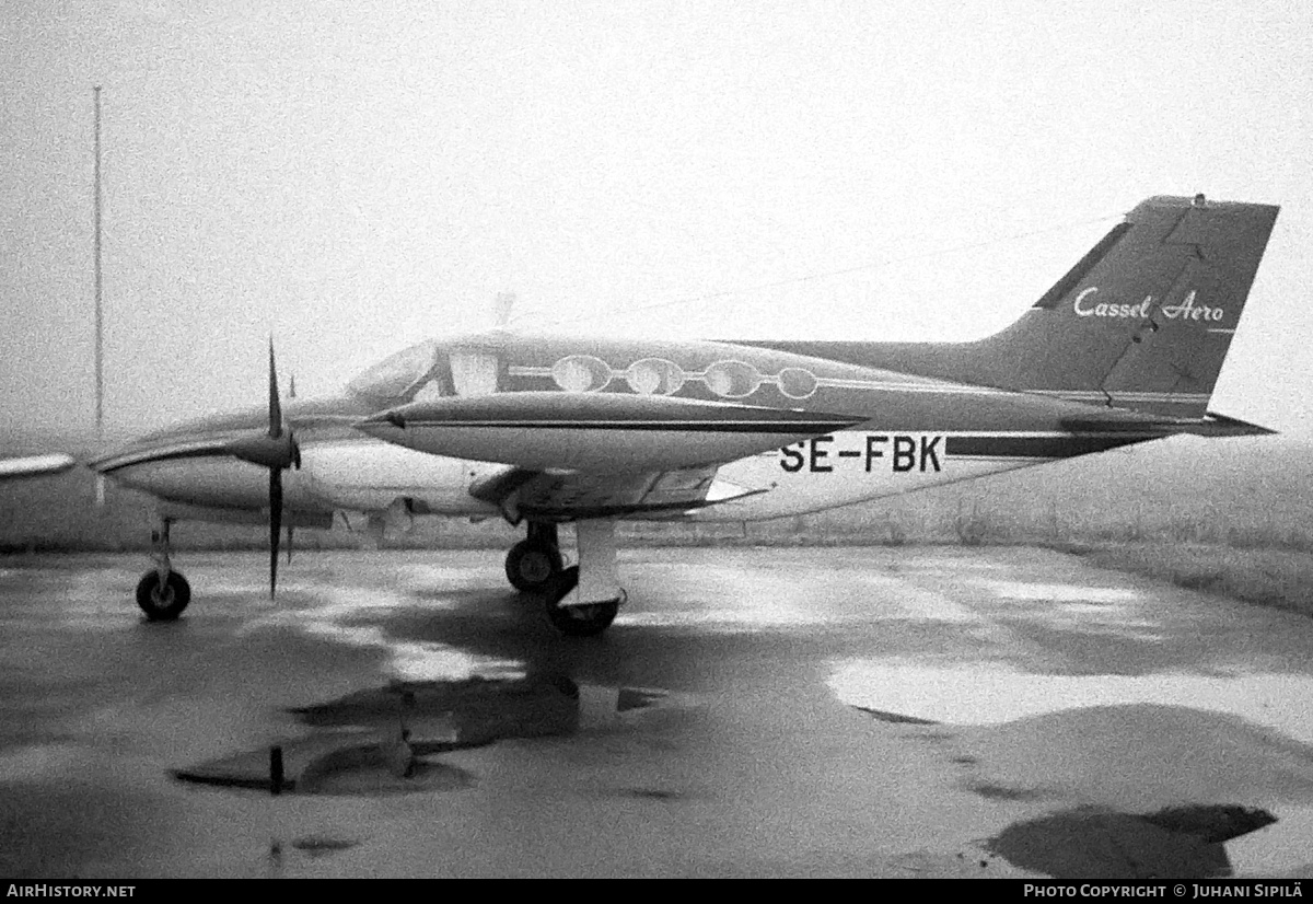 Aircraft Photo of SE-FBK | Cessna 421 | Cassel Aero | AirHistory.net #345616