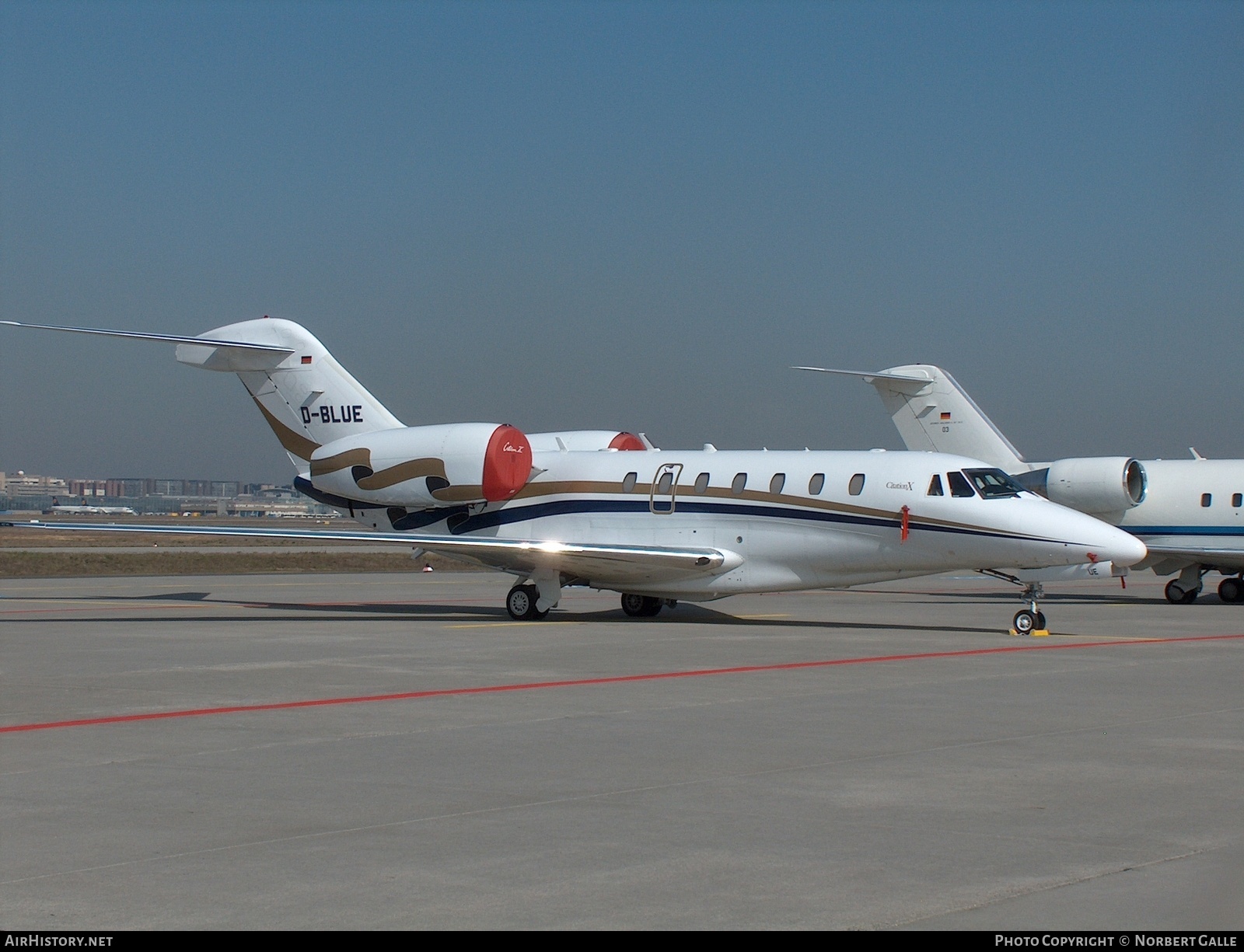 Aircraft Photo of D-BLUE | Cessna 750 Citation X | AirHistory.net #345625