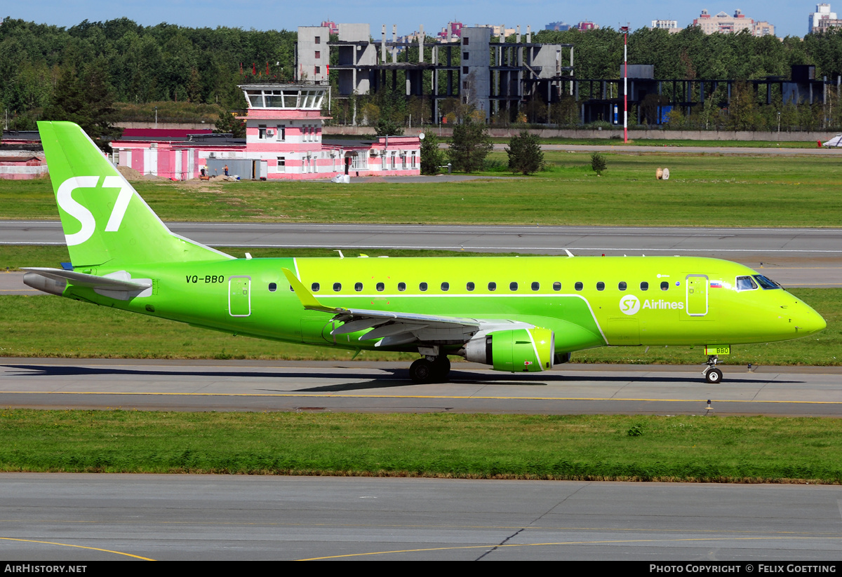 Aircraft Photo of VQ-BBO | Embraer 170SU (ERJ-170-100SU) | S7 Airlines | AirHistory.net #345626