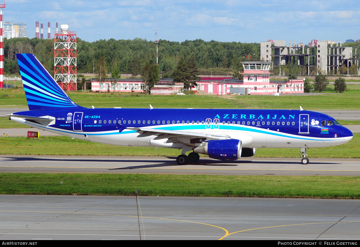 Aircraft Photo of 4K-AZ84 | Airbus A320-214 | Azerbaijan Airlines - AZAL - AHY | AirHistory.net #345633