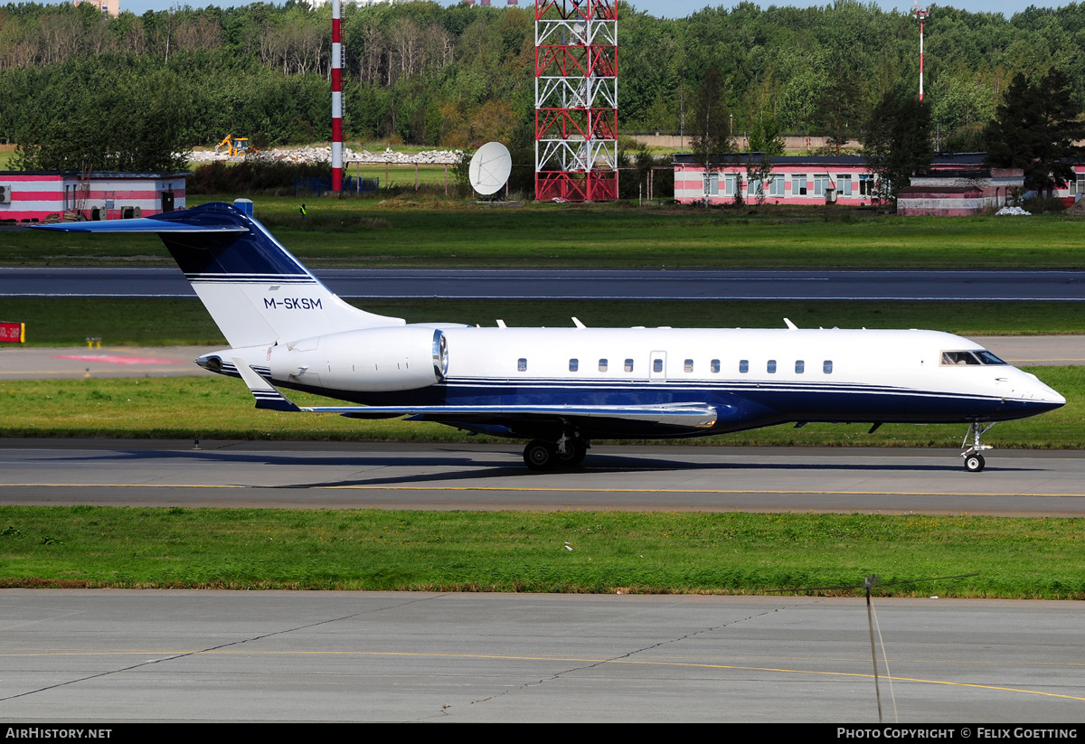 Aircraft Photo of M-SKSM | Bombardier Global 5000 (BD-700-1A11) | AirHistory.net #345638