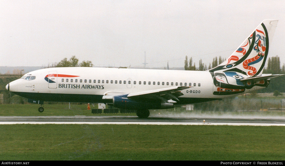 Aircraft Photo of G-BGDO | Boeing 737-236/Adv | British Airways | AirHistory.net #345659