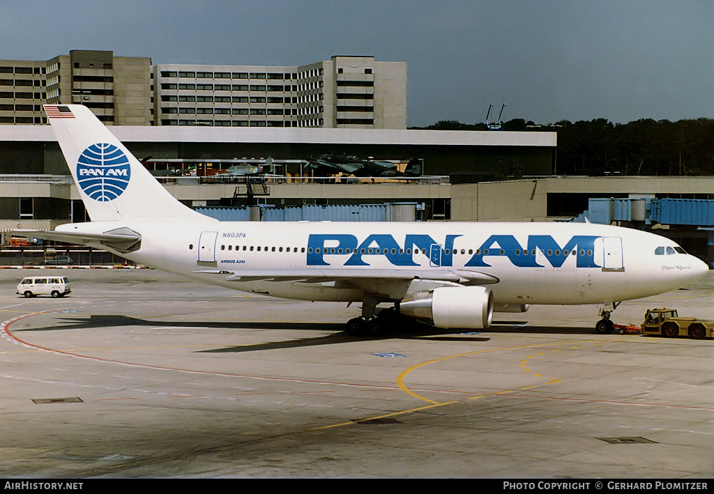 Aircraft Photo of N803PA | Airbus A310-222 | Pan American World Airways - Pan Am | AirHistory.net #345670