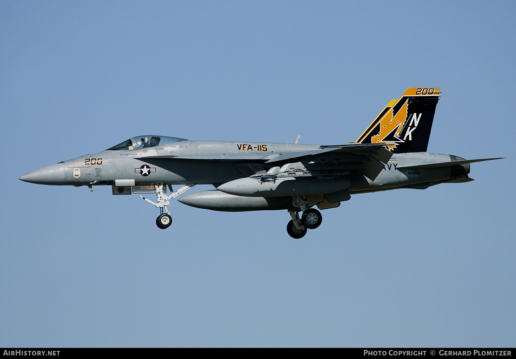 Aircraft Photo of 166859 | Boeing F/A-18E Super Hornet | USA - Navy | AirHistory.net #345674