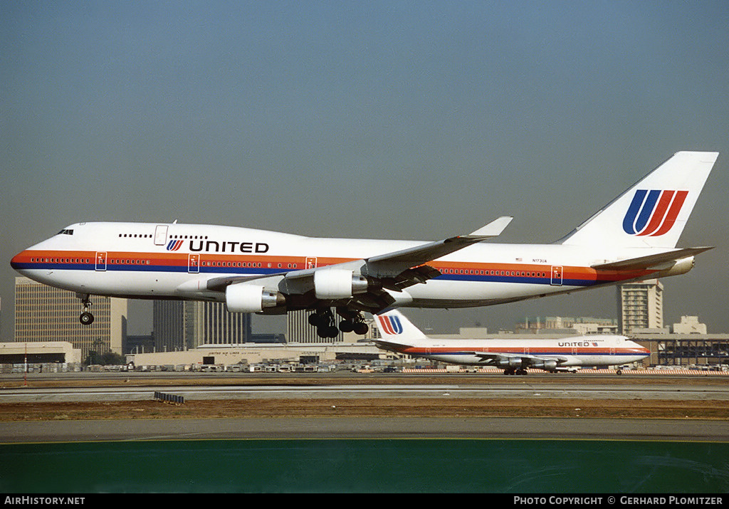Aircraft Photo of N173UA | Boeing 747-422 | United Airlines | AirHistory.net #345675
