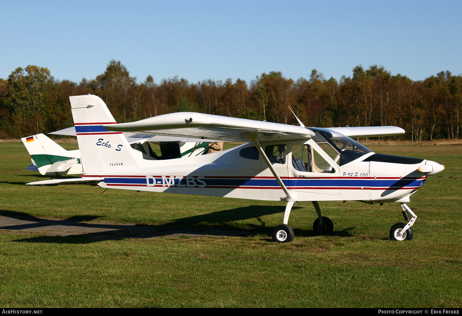 Aircraft Photo of D-MZBS | Tecnam P-92 Echo 100S | AirHistory.net #345676