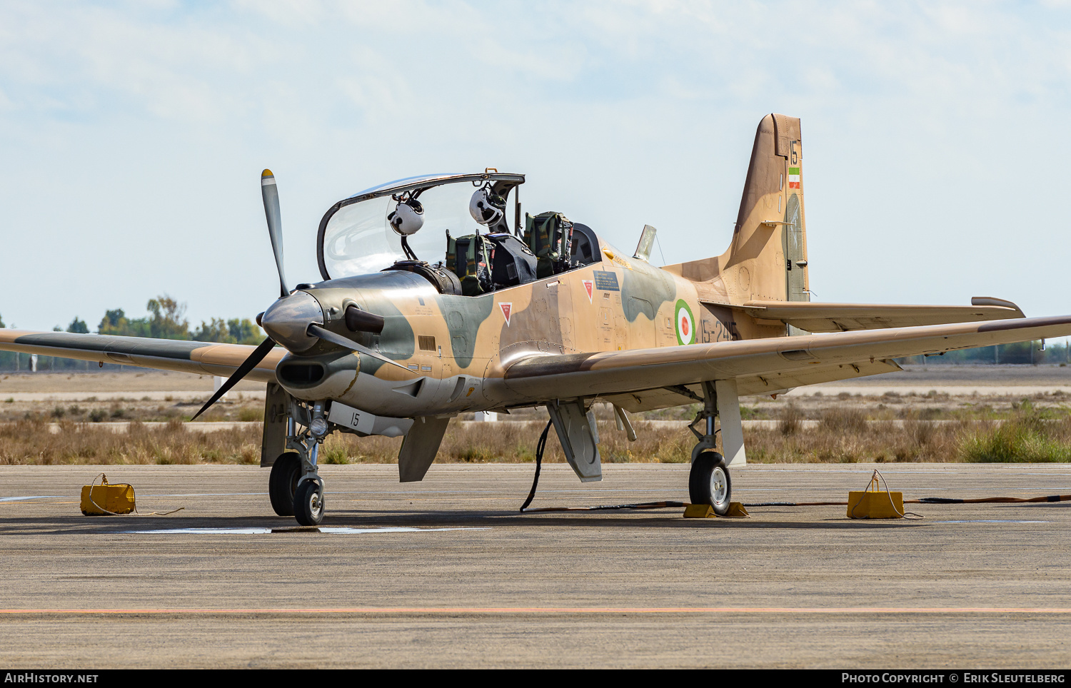 Aircraft Photo of 15-2415 | Embraer EMB-312 Tucano | Iran - Revolutionary Guard Air Force | AirHistory.net #345689