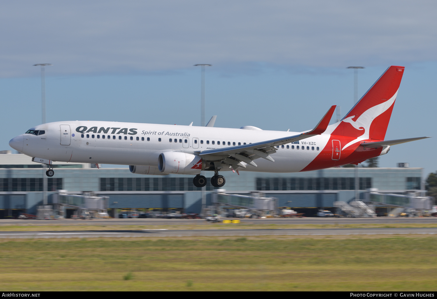 Aircraft Photo of VH-XZC | Boeing 737-838 | Qantas | AirHistory.net #345702