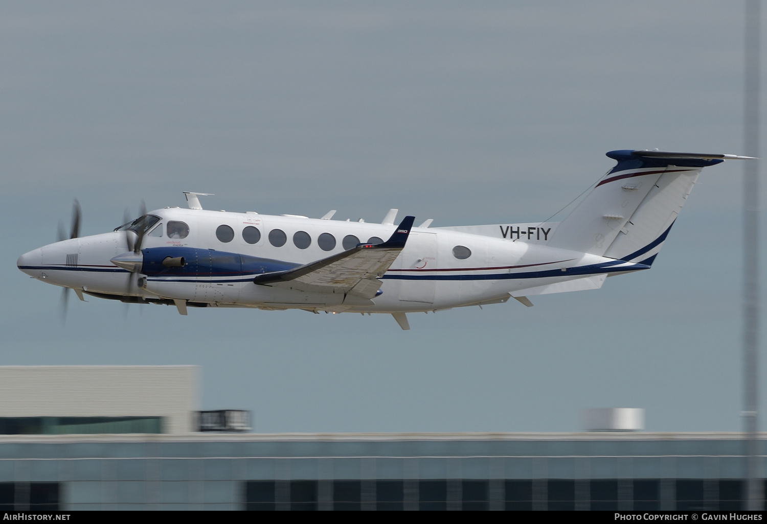 Aircraft Photo of VH-FIY | Hawker Beechcraft 350i King Air (B300) | AirHistory.net #345707