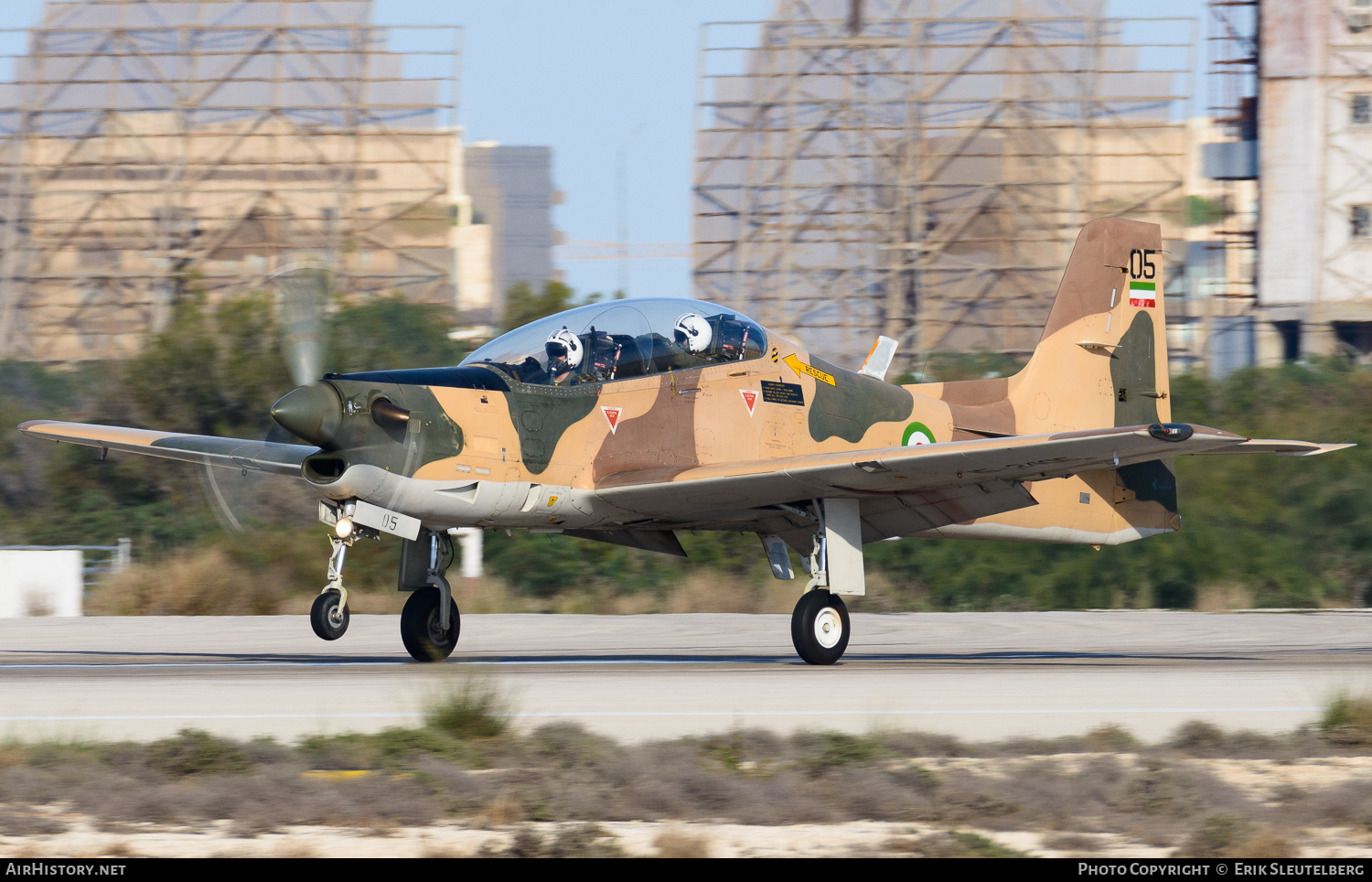 Aircraft Photo of 15-2405 | Embraer EMB-312 Tucano | Iran - Revolutionary Guard Air Force | AirHistory.net #345712