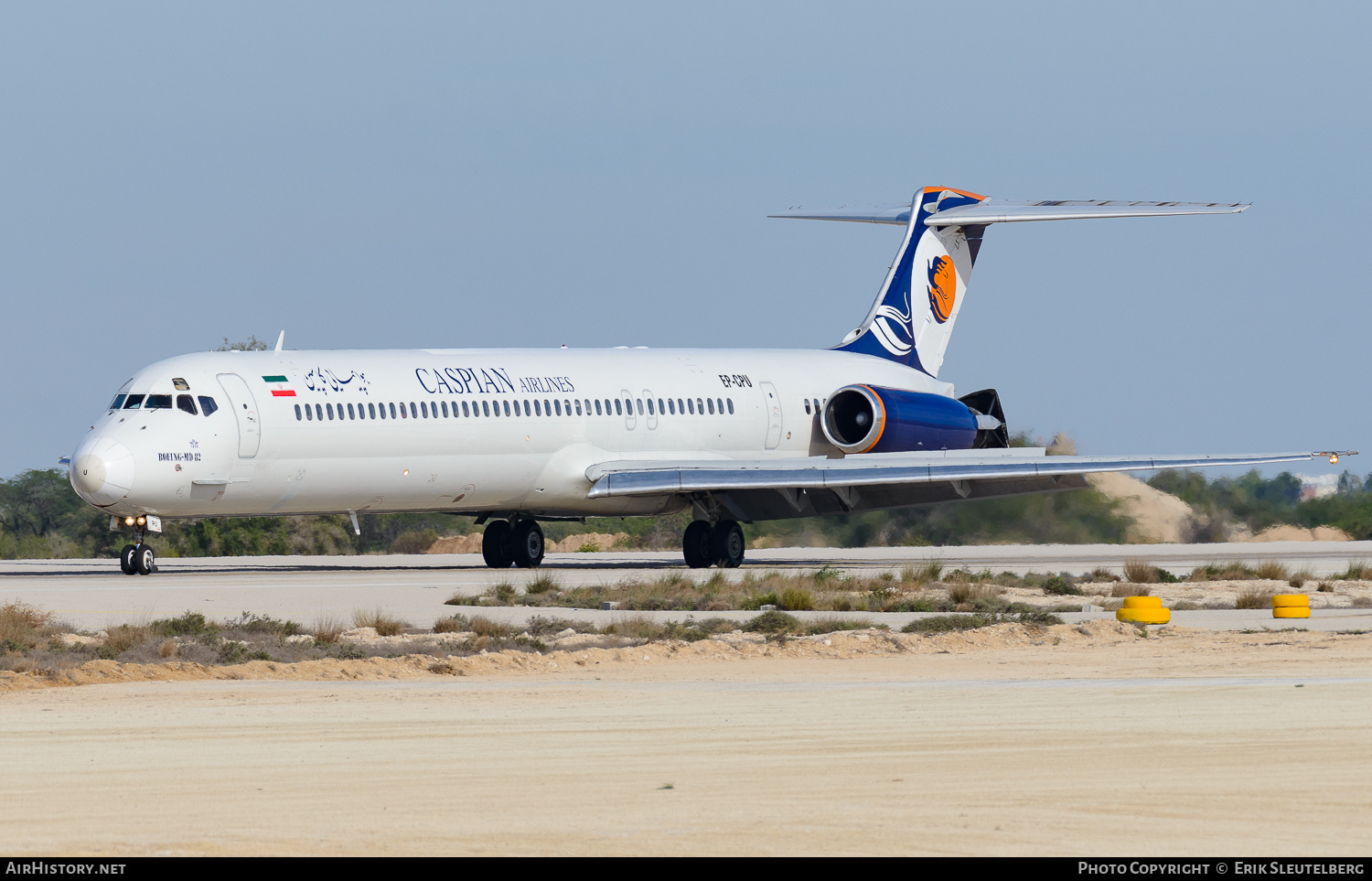 Aircraft Photo of EP-CPU | McDonnell Douglas MD-82 (DC-9-82) | Caspian Airlines | AirHistory.net #345713