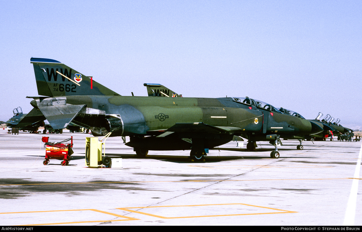 Aircraft Photo of 74-0662 / AF74-662 | McDonnell Douglas F-4E Phantom II | USA - Air Force | AirHistory.net #345718