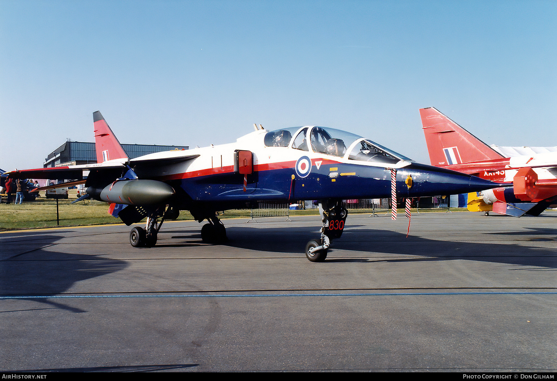 Aircraft Photo of XX830 | Sepecat Jaguar T2A | UK - Air Force | AirHistory.net #345722