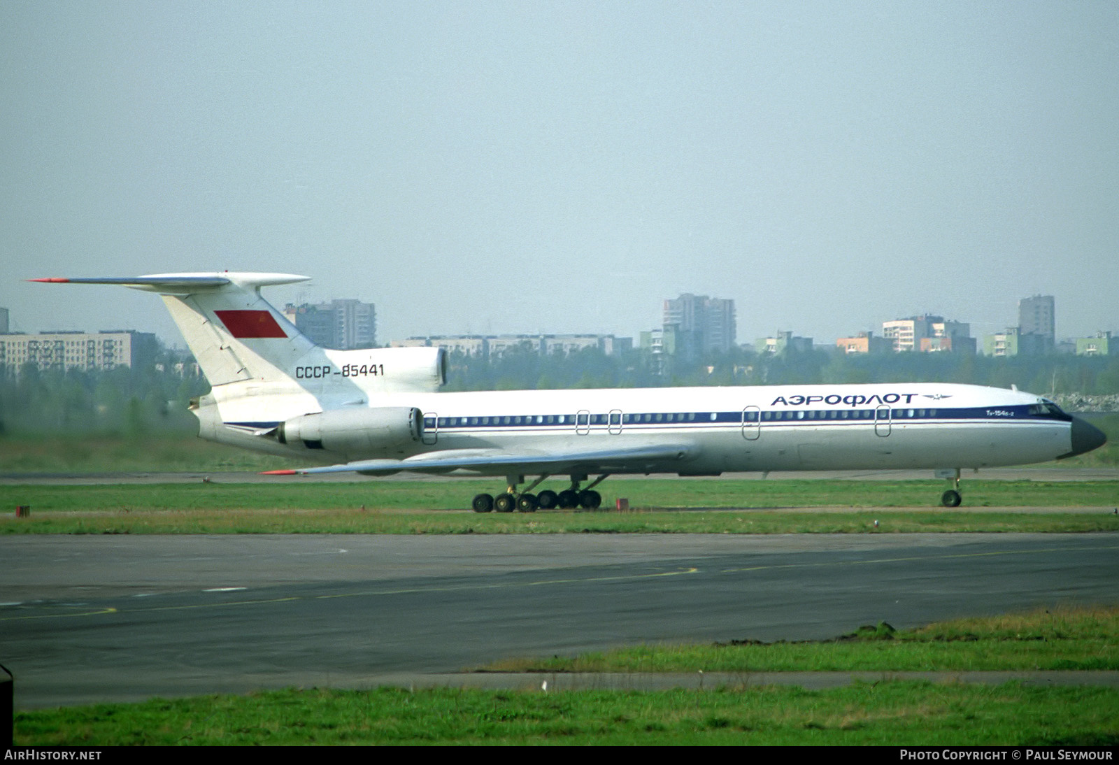 Aircraft Photo of CCCP-85441 | Tupolev Tu-154B-2 | Aeroflot | AirHistory.net #345729