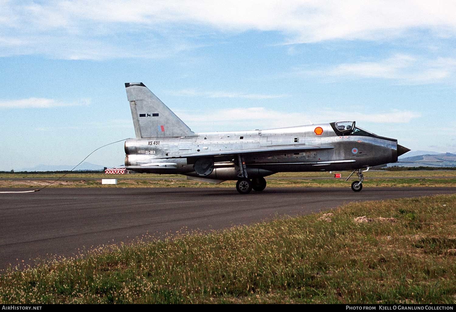 Aircraft Photo of ZU-BEX / XS451 | English Electric Lightning T5 | UK - Air Force | AirHistory.net #345730