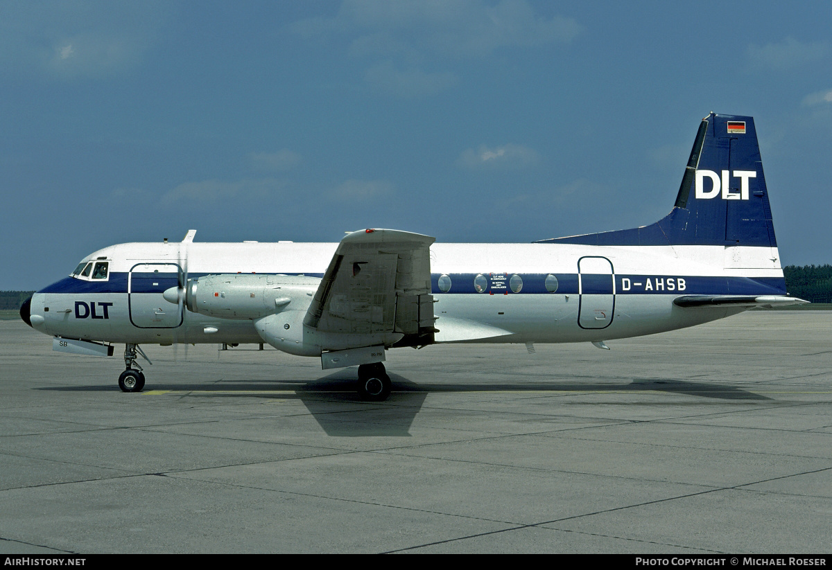 Aircraft Photo of D-AHSB | British Aerospace BAe-748 Srs2B/378 | DLT - Deutsche Luftverkehrsgesellschaft | AirHistory.net #345731