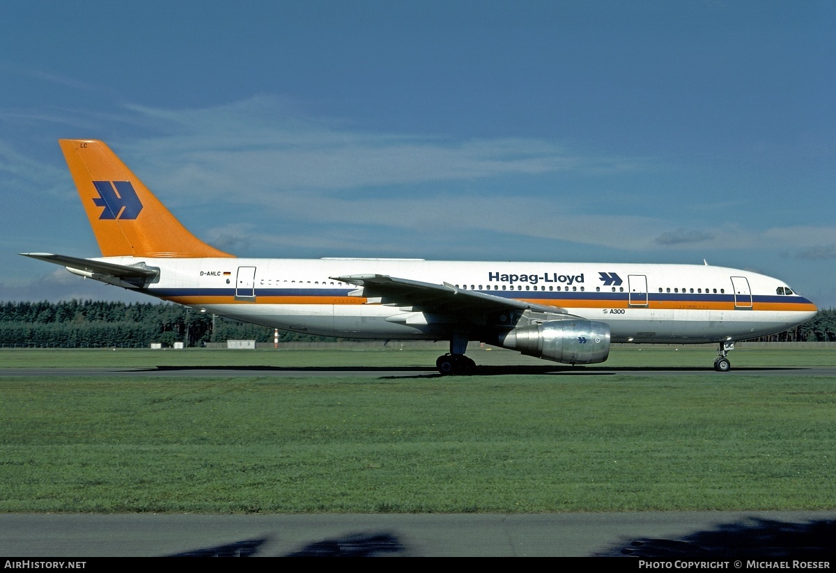 Aircraft Photo of D-AHLC | Airbus A300B4-2C | Hapag-Lloyd | AirHistory.net #345734